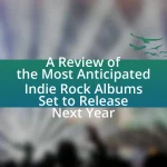 A Review of the Most Anticipated Indie Rock Albums Set to Release Next Year