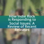 How Indie Rock is Responding to Social Issues: A Review of Recent Releases