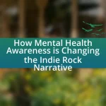 How Mental Health Awareness is Changing the Indie Rock Narrative