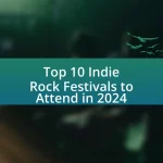 Top 10 Indie Rock Festivals to Attend in 2024