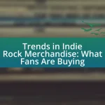 Trends in Indie Rock Merchandise: What Fans Are Buying
